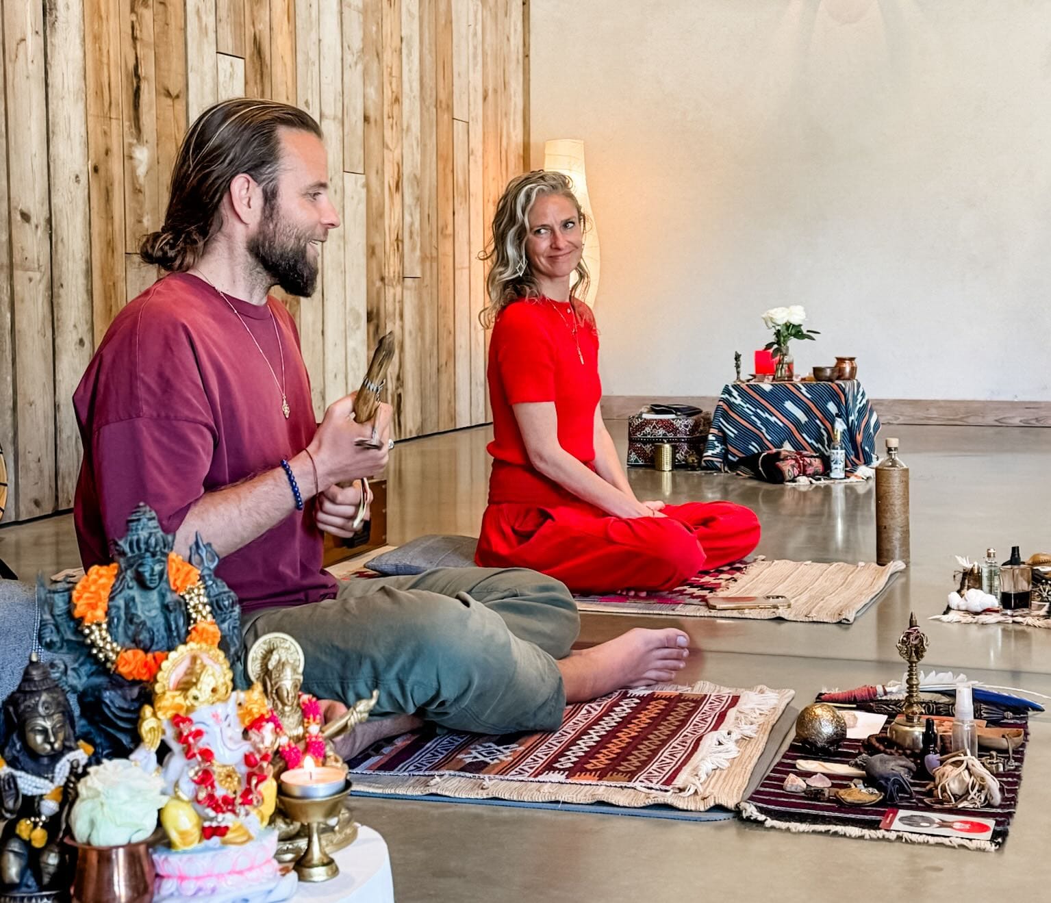 Tim & Marieke teaching together